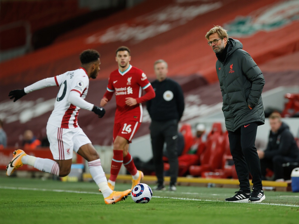 利物浦争冠梦碎,平西汉姆再战来年! 克洛普的战术思路在这场对决中也体现得较为