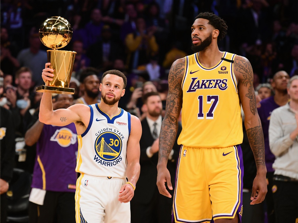 赛季临近收官,勇士湖人季后赛大战聚焦全场 勇士与湖人的对抗不仅仅是两支球队之间的竞