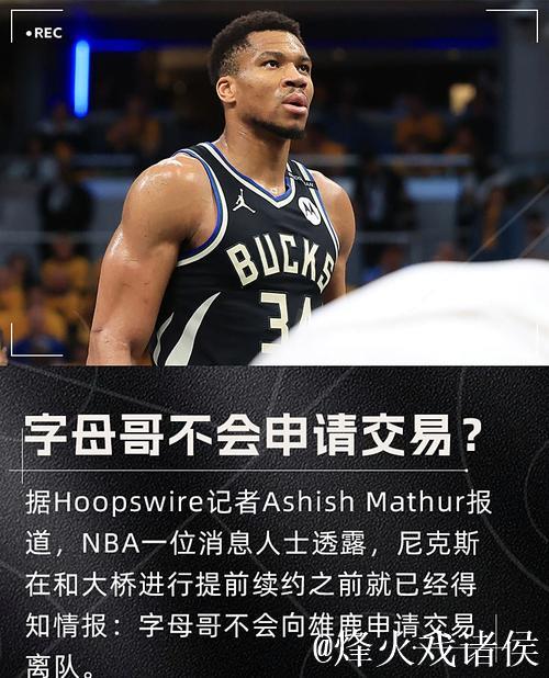 字母哥驳斥交易传闻,强调流言非出自己口 字母哥驳斥交易传闻,强调流言非出自己口